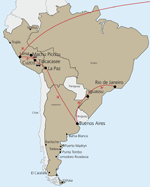 Infografik Südamerica